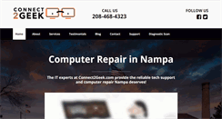 Desktop Screenshot of connect2geek.com